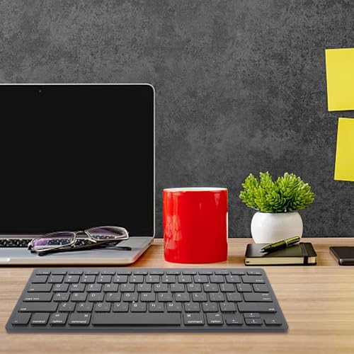 Teclado inalámbrico hebreo OSALADI de ABS para oficina 6