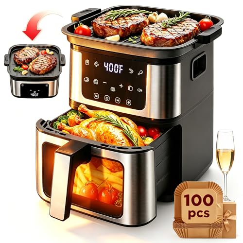 7.5QT Dual Mode Air Fryer