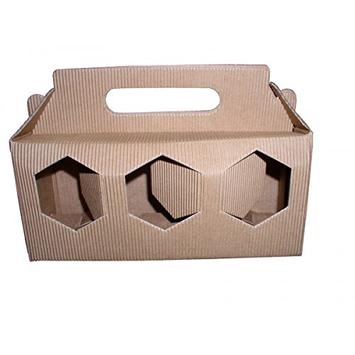Apistore Scatola Astuccio in Cartone per 3 vasi