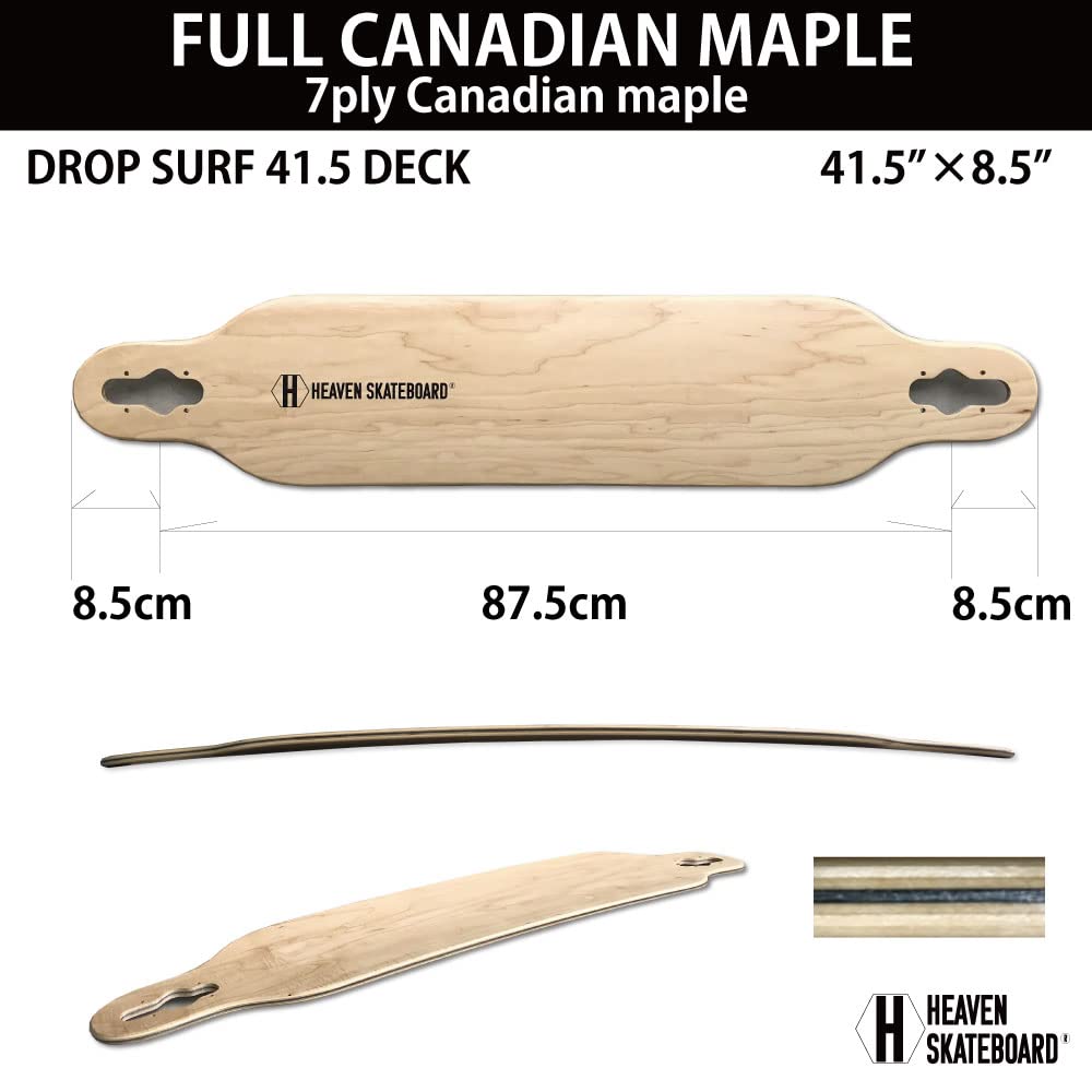 スケートボード heaven skateboard dropsurf 41.5 water HEAVEN SKATEBOARD】 DROP SURF WATER BORNE SURF and RAIL
