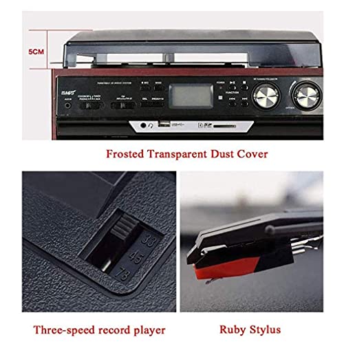 Boîte musique tourne-disque tourne-disque, avec cartouche audio Technica, radio FM, entrée AUX pour smartphones, sortie… - Les Beatles, Paul McCartney, John Lennon, RIngo Starr, George Harrison Boîte musique tourne-disque tourne-disque, avec cartouche audio Technica, radio FM, entrée AUX pour smartphones, sortie… – Image 6