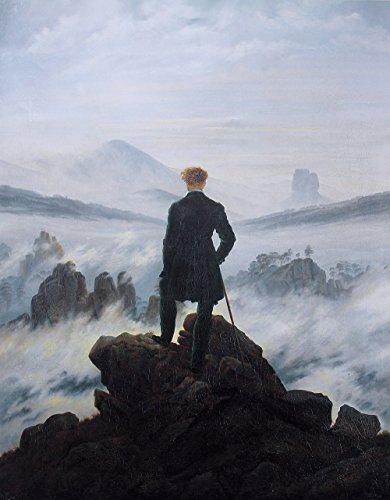 Impression d'archive Caspar David Friedrich The Wanderer papier mat de qualité musée
