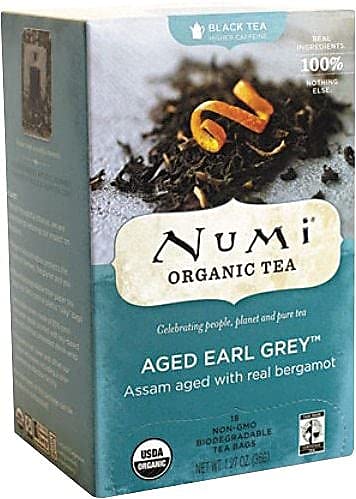 Miniatura 2 de Numi Té orgánico Envejecido Earl Grey Black Tea, 18 ct