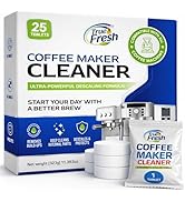 True Fresh coffee maker cleaner descaler tablets pack of 25 Removes limesclae and mineral build u...