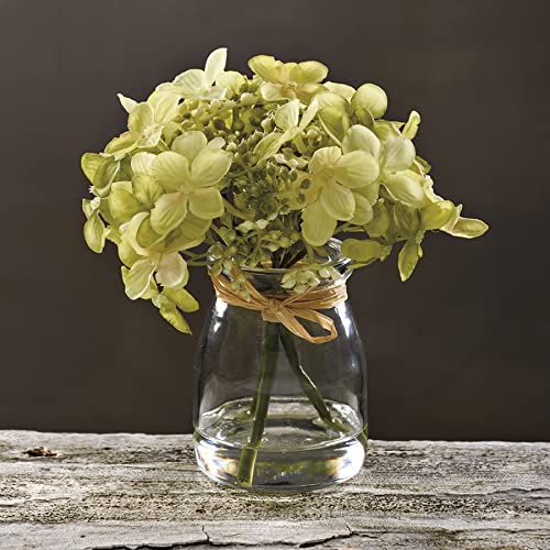 Vase-Green-Hydrangea Vase Green Hydrangea