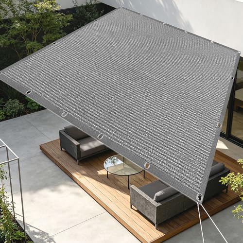 Toile pour serre et terrasse contre le vent violent : maille perméable