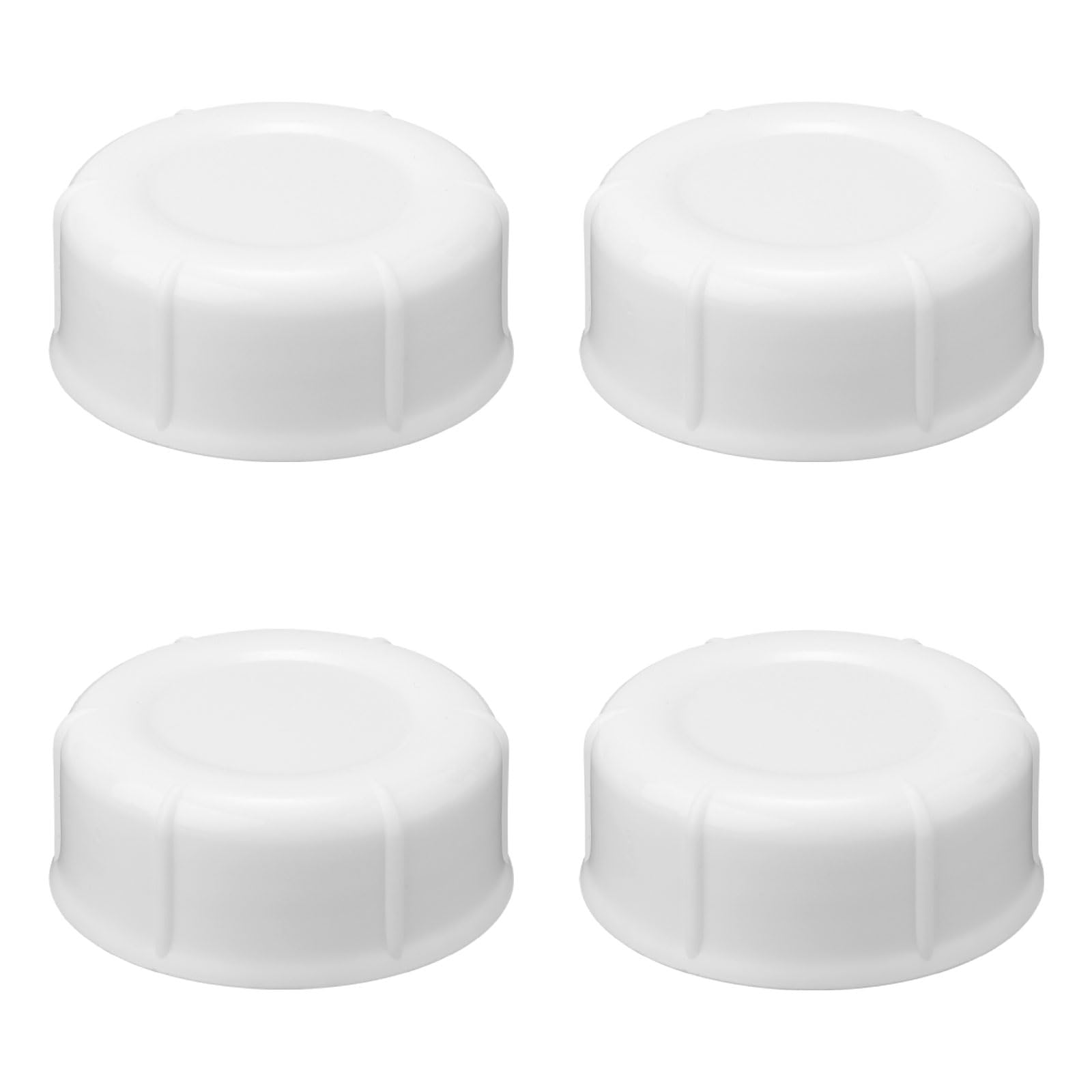 4pcs Travel Bottle Caps for Dr Brown & Medela Bottles, BPA Free Narrow Baby Bottle Lids Replacement No Leak Storage Cap Accessories Parts for Ameda