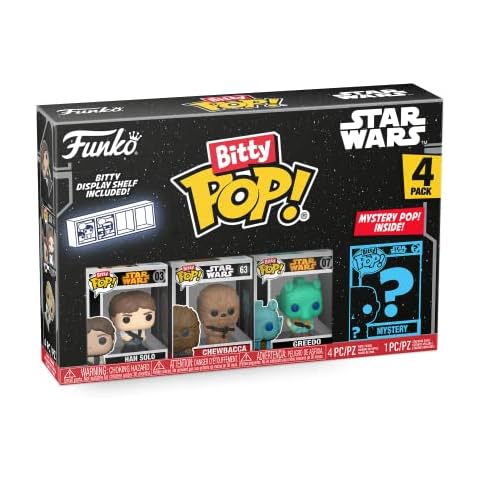 Funko Bitty Pop! Star Wars Mini Collectible Toys 4-Pack Cover
