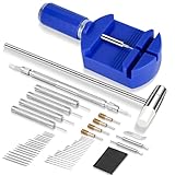Yeecka Togli Maglie Orologio, Kit Orologiaio Professionale per Regolare e Accorciare i Cinturini Degli Orologi, Kit Riparazione Orologi Portable con Perni Cinturino, Barra a molla