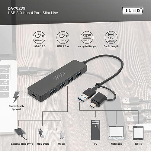 Digitus Hub USB C - vue 5