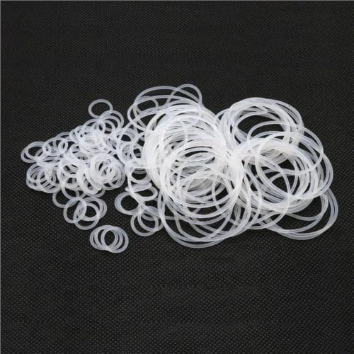 Joints VMQ silicone blanc 31mm durables haute performance contre les fuites d'eau