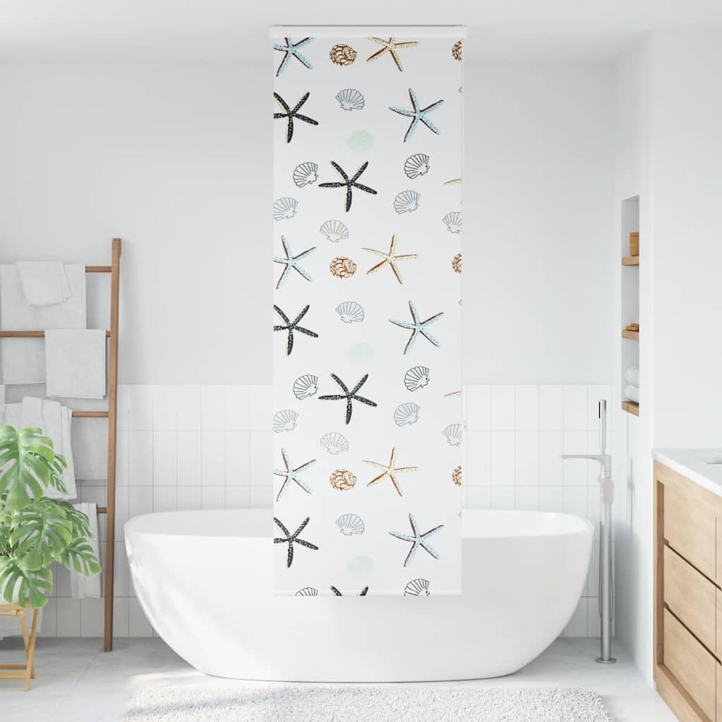 Artikel- Duschrollo mit Kassette 60x240 cm Stoffbreite 56 cm Dekor Fensterbehandlungen Fensterrollos & Beschattung