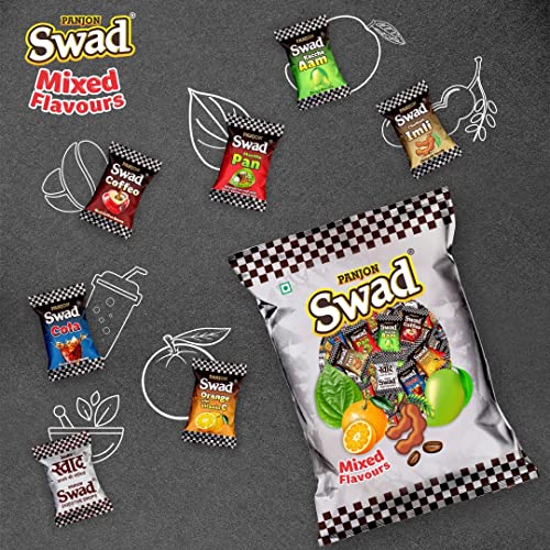 Image of Swad Original 50 candy & Swad Mixed Flavors 50 Toffee, 2 Packs