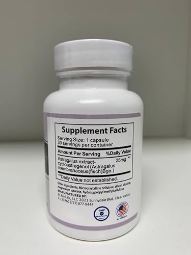 Miniatura 3 de parte superior nominal absorción mejorada cylcoastragenol 98% por luxiviGarantía de devolución de dinero25mgCap 30caps, 1