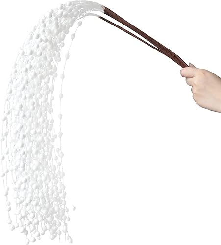 Miniatura 6 de Juego de 6 palos de Navidad con purpurina artificial ramitas decorativas ramas con purpurina púas de bayas para árbol de Navidad coronas guirnaldas