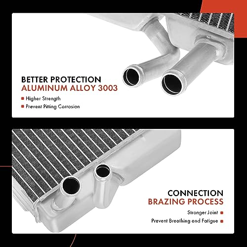 A-Premium HVAC Heater Core Compatible with Chevy Blazer C10 C20 C30 C60 C70 K10 K20 K30 P30 R10 R20 R30 V10 V20 V30 C10 Pickup C10 Suburban & GMC C1500 C25 C2500 C35 C3500 K15 K1500 and More Models