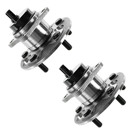 Image of TRQ Rear Left and Right Wheel Bearing and Hub Assembly Set 2 Piece Compatible with 2008-2015 Scion xB