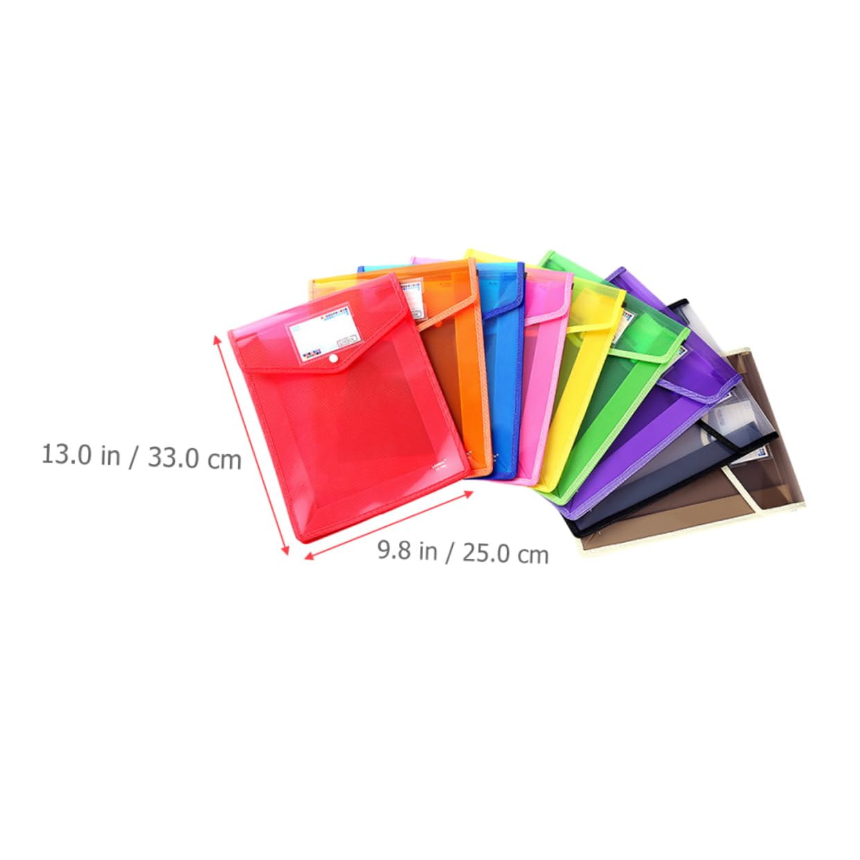 Angoily 10pièces Organisateur Document Pochette Portable Pour Documents Et Cartes Organiseur De Dossiers De Voyage