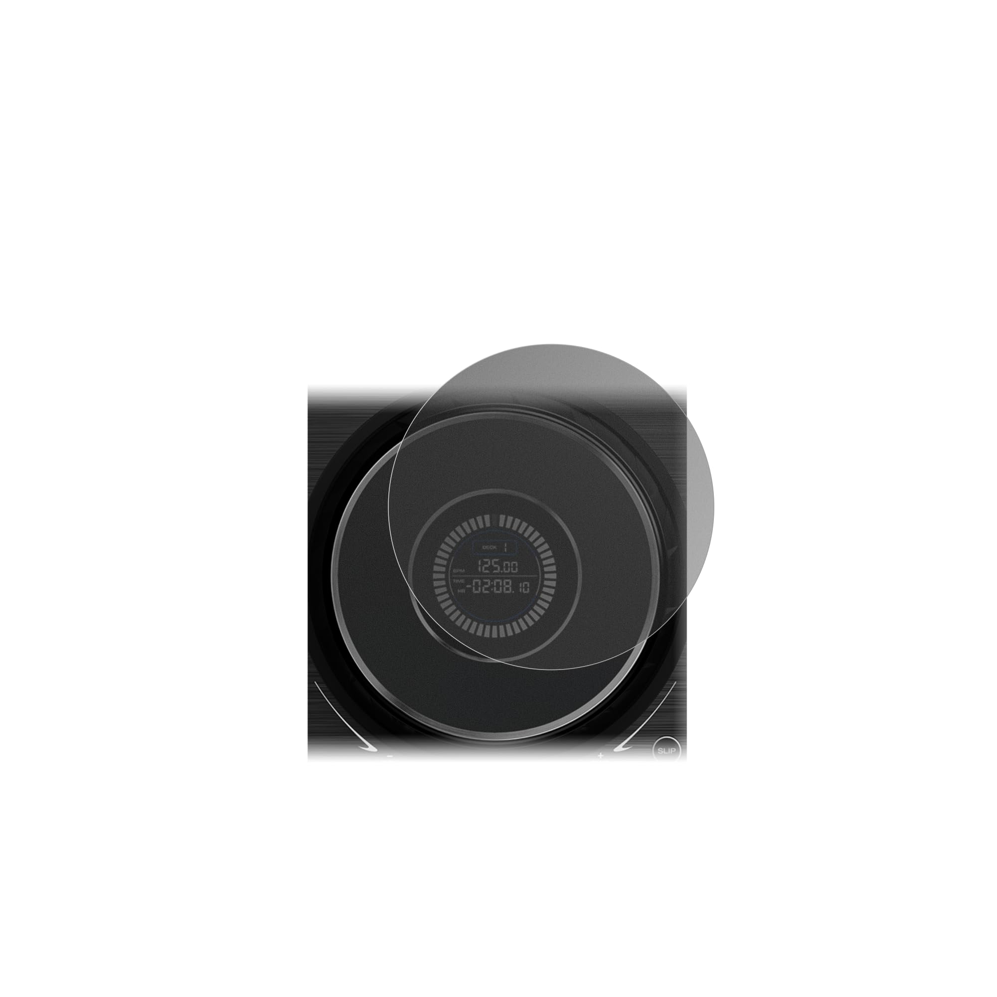 dipos Protector de Pantalla Antiespía para Denon SC Live 4 Jog Wheel | Película protectora mate, filtro de privacidad 4 vías, ajuste perfecto, antiarañazos, sin burbujas, autoadhesivo