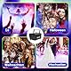Littleboyny 400W Nebelmaschine, Smoke Machine,Mini Fog Rauchmaschine mit 2 kabelgebundenen und Funkfernbedienungen für DJ Disco Party,Halloween,Hochzeiten Weihnachten