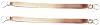 2 PCS 12 Width Flat Braided Bare Copper Engine Grounding StrapCopper Ground Braids 8 Length 1PC
