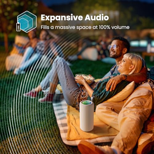 Image of Speck GEMTONES Infinity GO Speaker - White DUST