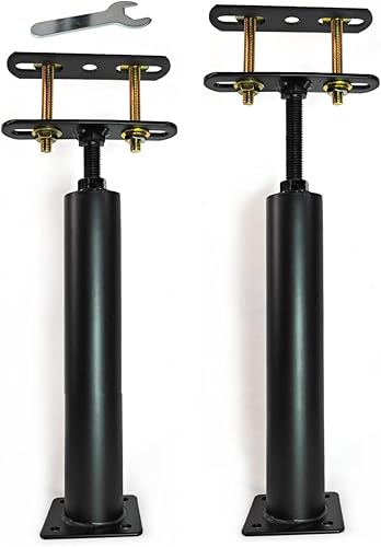 Marco de cama de metal de altura ajustable, patas de apoyo central, patas de muebles que no se tambalean para cama, sofá, armario, sofá, tocador,