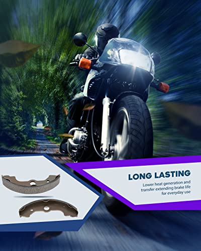 Eccpp Ebc347 Front Brake Shoes Fit For Honda Foreman 400, Foreman 450, For Honda Foreman Rubicon 500, For Honda Fourtrax 300, For Honda Fourtrax Foreman 400, For Honda Rancher 350, Rancher 400 #TOP4