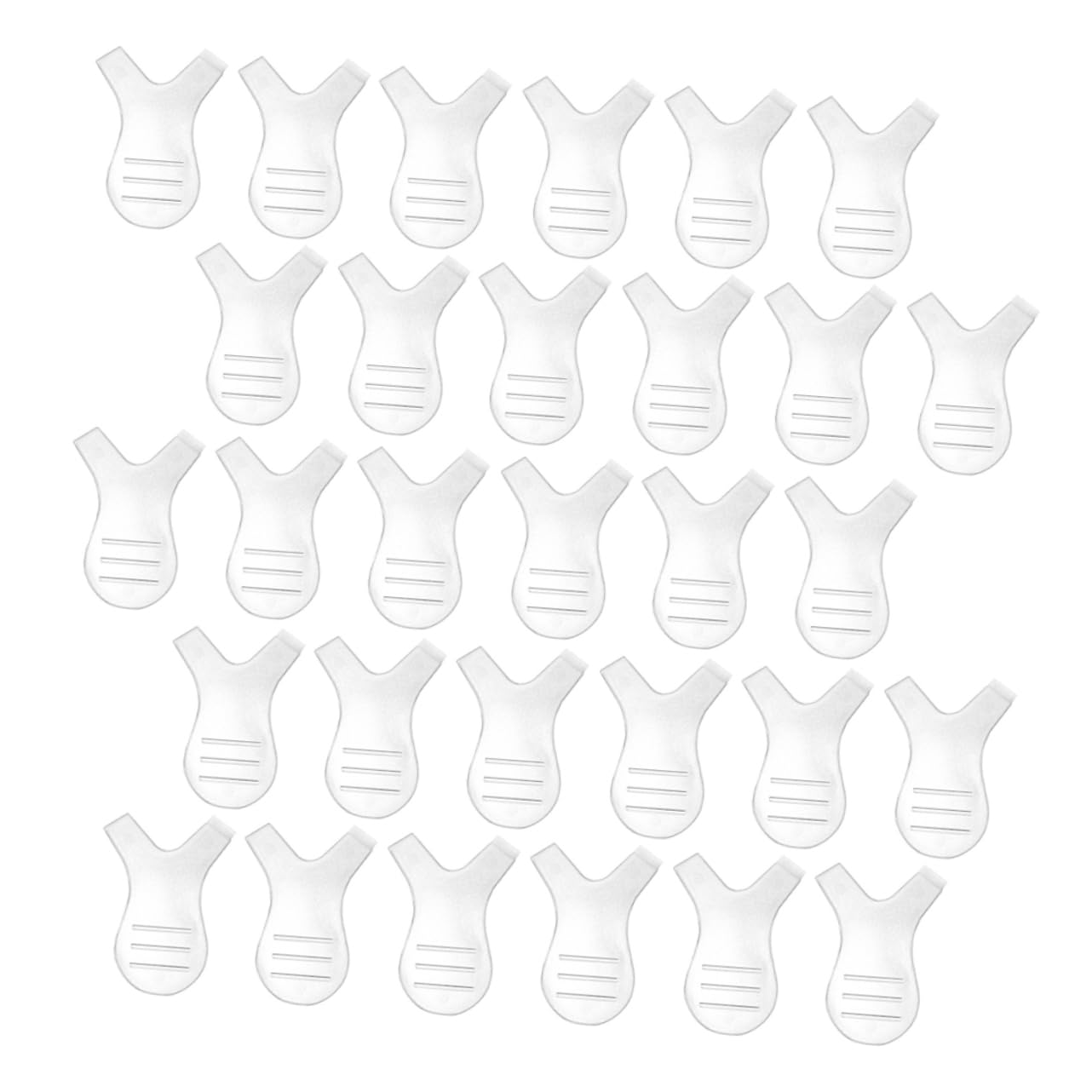 Ipetboom Ergonomic Plastic Mascara Brush Tool for Eyelash Lift Natural Curling Kit