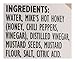 Maille Hot Honey Dijon Mustard, Honey Infused with Chilies, Kosher, Gluten Free, 9.4 Ounce (Pack of 6)