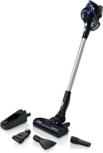 Bosch Unlimited Serie | 6 BBS611MAT - Aspiradora sin cable y de mano, con accesorios, color azul