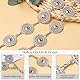 Amabro Damen Kettengürtel, Taillenkette Taille Gürtel Taille Kette Körperschmuck Bauchkette Körperschmuck Strand verstellbarer Metall Western Cowgirl Gürtel Silber Waist Chain für Kleid