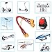 YLP 2pcs XT60 to XT60 Male & Female Adapter Extension Female Male for RC Battery DIY Spare Part Remote Control Toy Parts