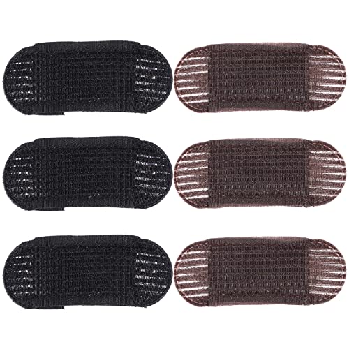 CALLARON 6 Pièces Ensemble de Base de Coussinets pour Chignon Bump It up Volume Ensemble de Base de Style pour Femmes Et Filles Accessoire de Cover