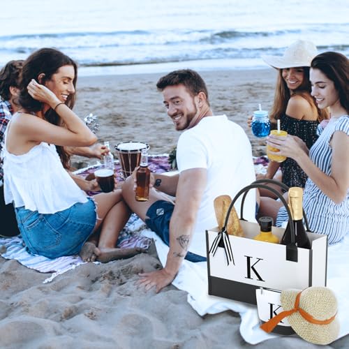 OATALY Monogrammed Canvas Tote