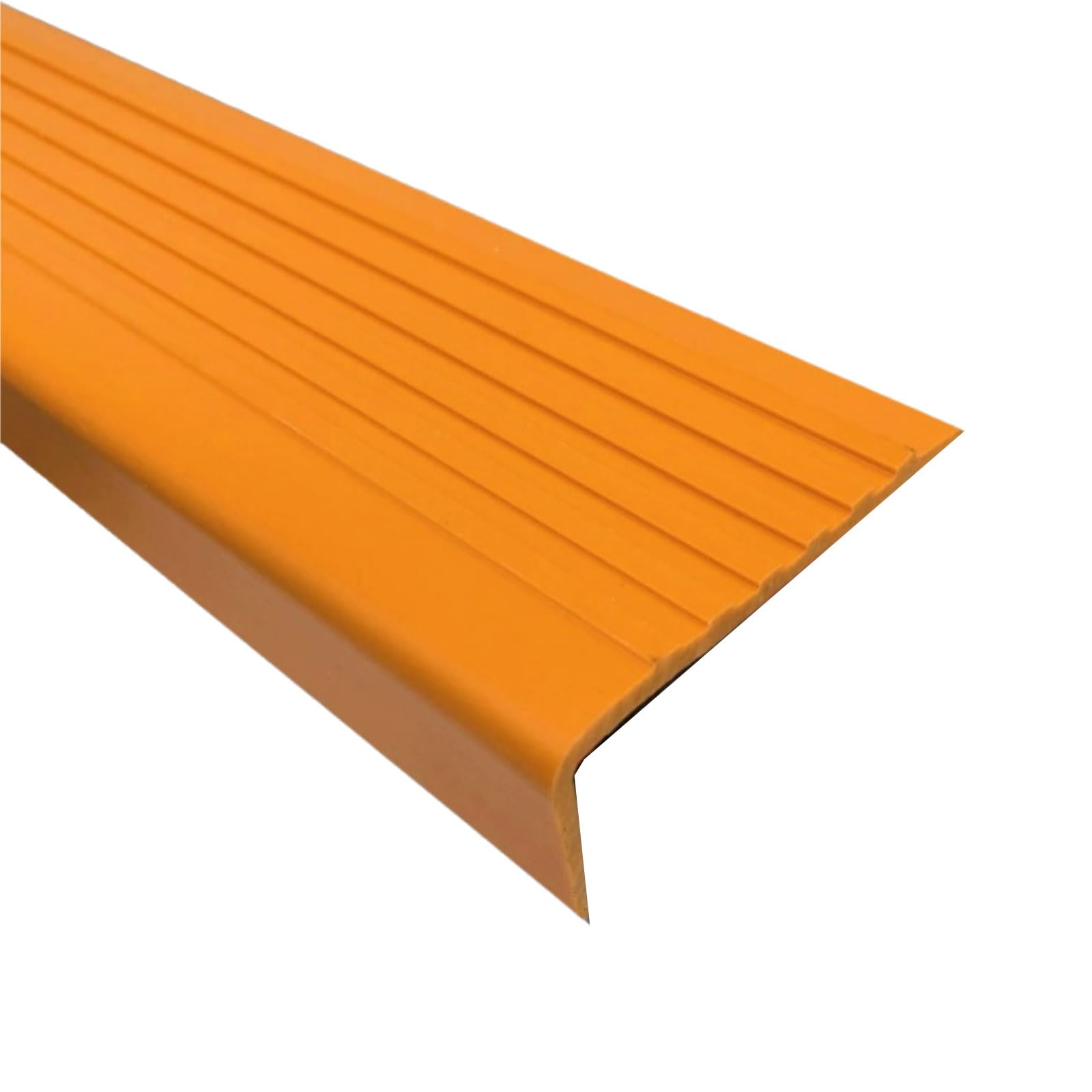 Borde de Escalera de Tira Protectoras,Borde Antideslizante en Forma de L Autoadhesivo,Perfil de PVC Autoadhesivo de Borde para escaleras,Perfil de Esquina PVC para Escaleras.