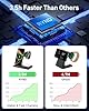 2025 Traveling Portable Wireless Fast Charger for Apple & Android Charging Station, 3 in 1 Charging for iPhone 16 15 14 13 12, Apple Watch Series & Air pods 4 3 2 Pro, Samsung Galaxy-Gifts for Family #5