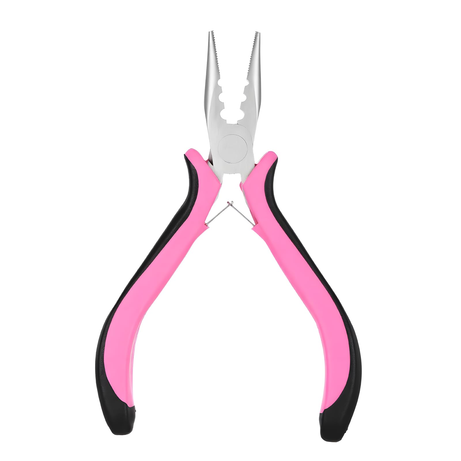 Hair Extension Pliers Tools Kit - Mini Pliers for K Tips, Tinsel Hair Extensions Feathers, Tape in Extension Remover, Bellami Wig Installation & Pull Through Tool