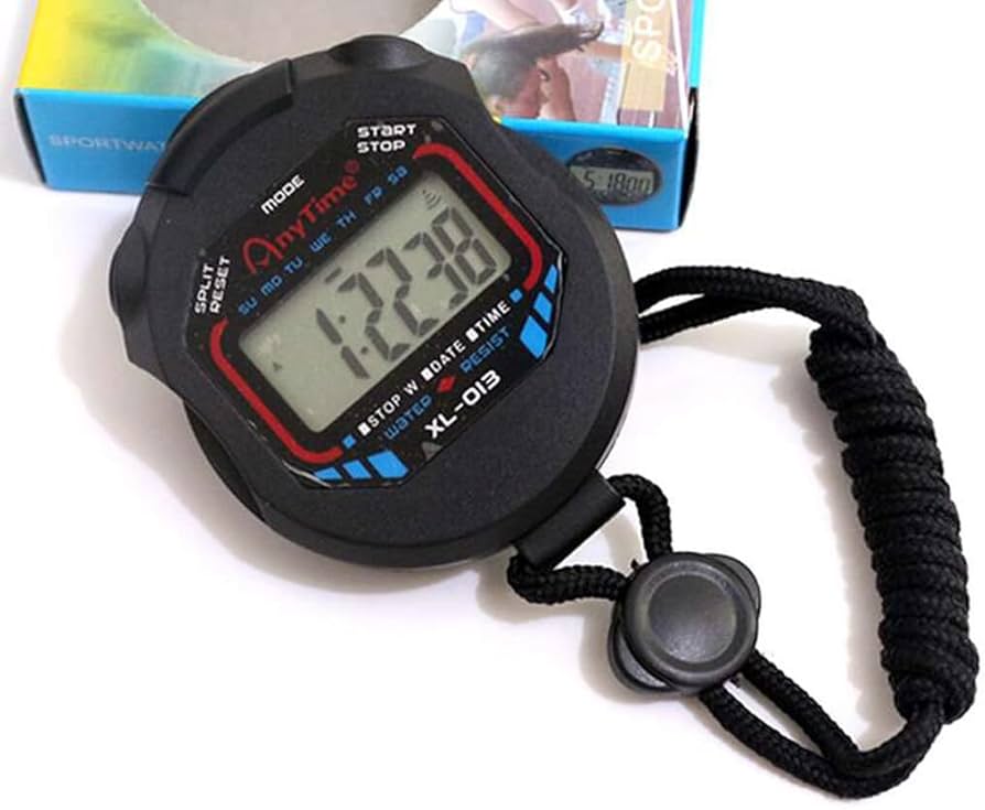 Amazon.co.jp: SPORT TIME ストップウォッチ XL-013Aブラック 1/100秒