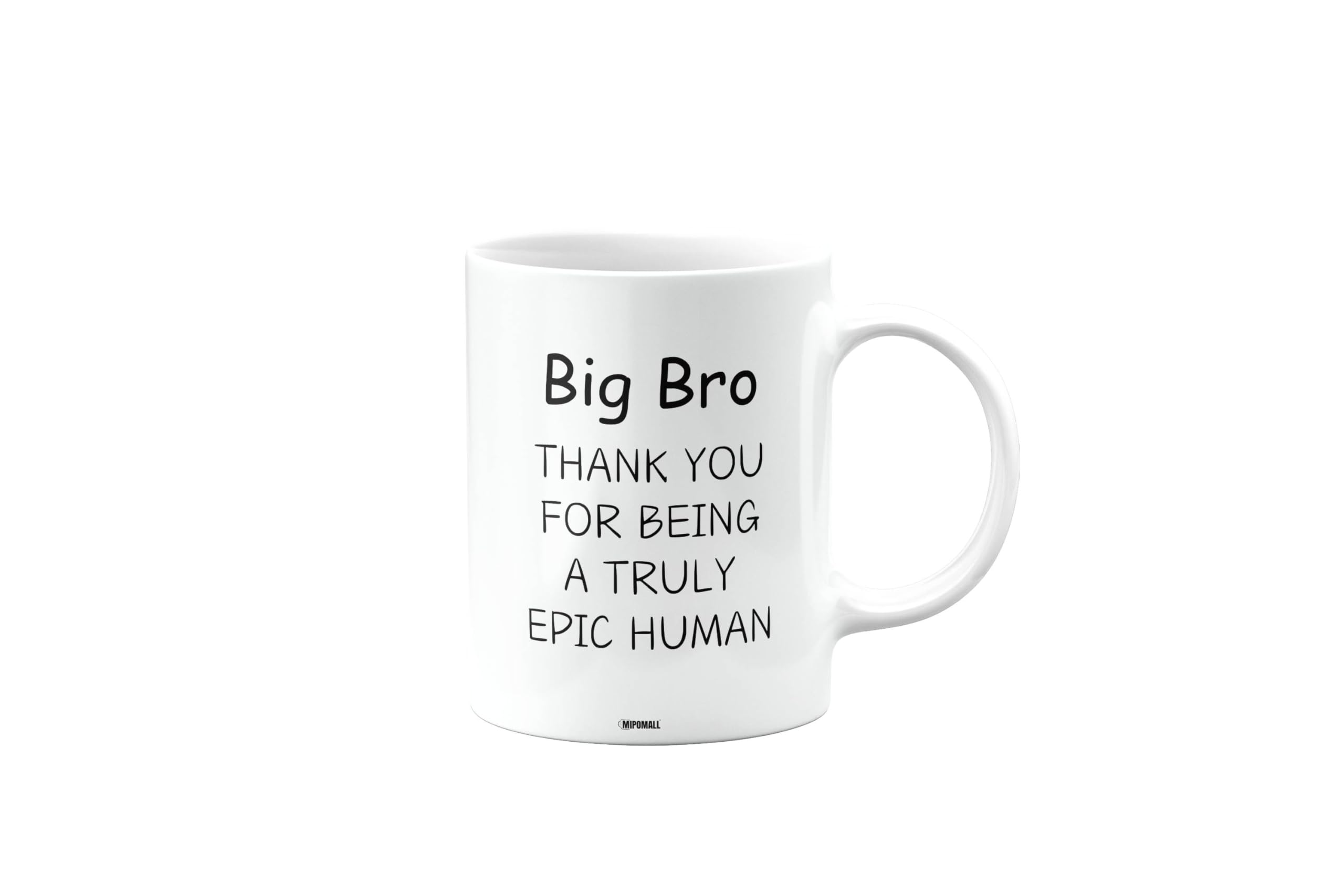 MIPOMALL Thank You Mug Present for Big Bro, Appreciation Gift for Men or Women, Happy Birthday, Presents for Christmas, Thank You Being a Truly Epic Human, mm-CA_175_17 โ image 1