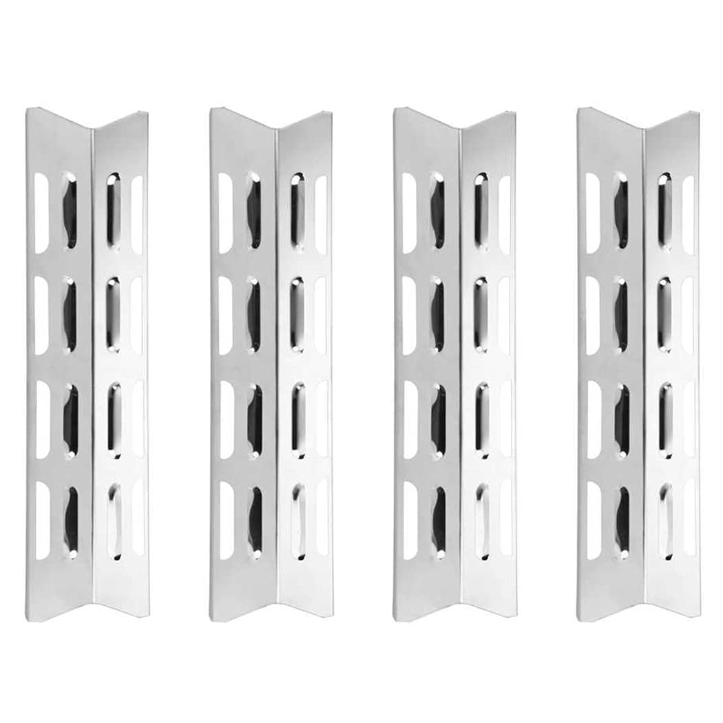 Chuancheng4Pcs Replacement Stainless Steel Heat Plate Shield Barbeque-Grill for GFTIME BBQ SLG2007A, SLG2007B, SLG2007BN
