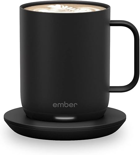 Miniatura 67 de Ember Taza inteligente con control de temperatura, 2, 14 onzas, taza de café calentada controlada por aplicación con duración de la batería de 80