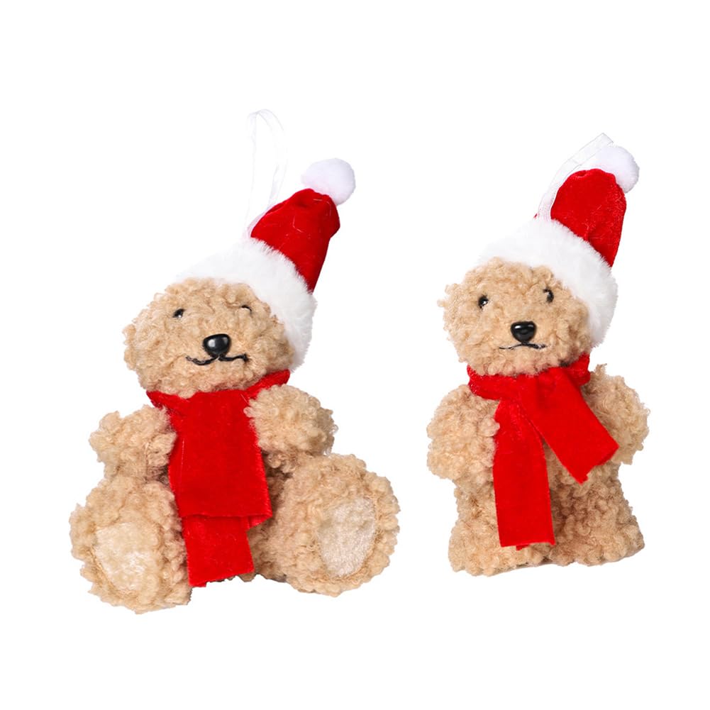 Ourson En Peluche David - 20 Cm, Marron, Doux Et Mignon - Idéal Cadeau Anniversaire Ou Noël