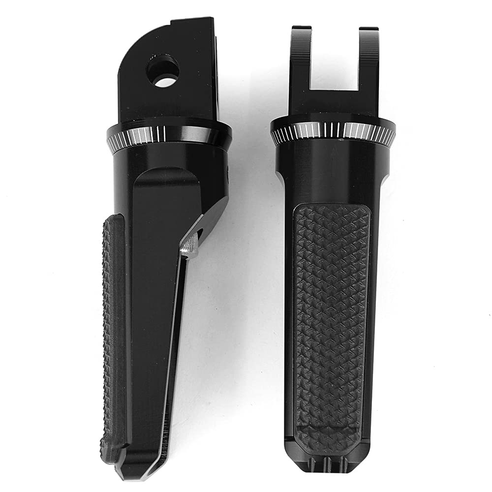 Repose-pieds avant pour moto K-T-M125 200 390 Du-ke Du-ke125 Du-ke200 Du-ke390 pour Aprilia Shiver 750 900 (noir)