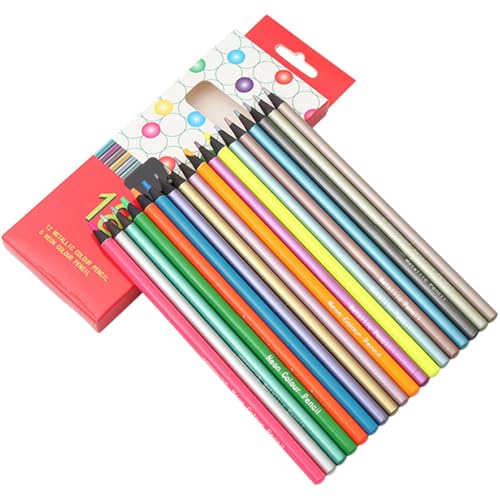 Lápices para colorear Lurrose 18 piezas para momentos de relax