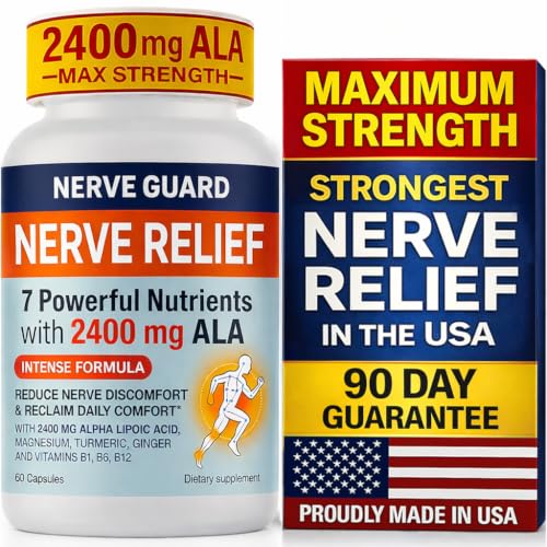 Nerve Relief Supplement with 2400mg ALA