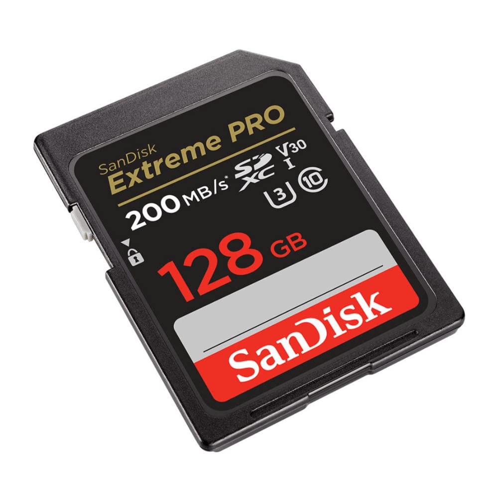 SanDisk 128GB Extreme PRO 200MB/s SDXC UHS-I Memory Card (2