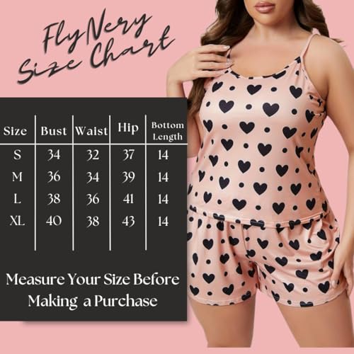 Image of Night Suit for Women - Soft Breathable Satin Fabric Stylish Shorts for Woman, Cute Printed Nightwear Western Co ord Set Sleepwear, Lounge Wear for Every Night