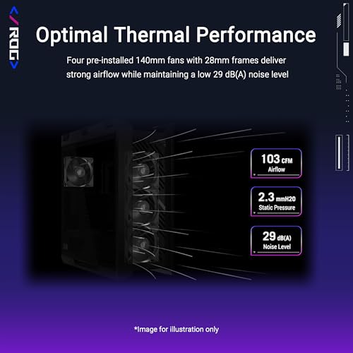Image of ASUS ROG Strix Helios II EATX Gaming PC case, with Dual Tempered Glass Side Panels, Support for Graphics Cards up to 450mm, Graphics Card Braces, Support up to 420mm radiators, 2 Year Warranty