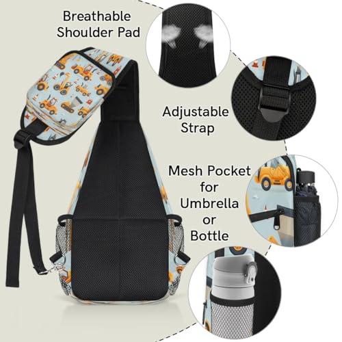 Sling Bag bolso cruzado unisex para senderismo y viaje miniatura 4